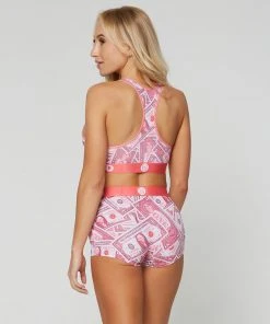 PSD Underwear Pink Dollars Boy Short
