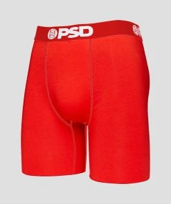 PSD Underwear 7" Cotton 3-Pack - Red/Grey/Black CORE BASICS 2 PSD Underwear 7