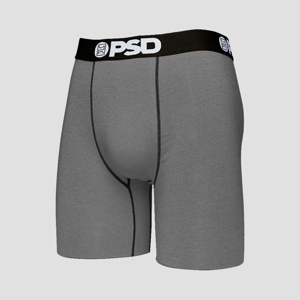 PSD Underwear 7" Cotton 3-Pack - Red/Grey/Black CORE BASICS PSD Underwear 7" Cotton 3-Pack - Red/Grey/Black CORE BASICS