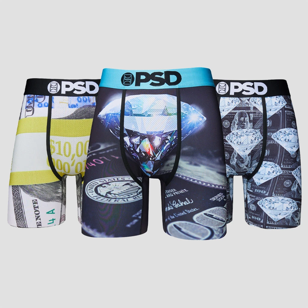 PSD Underwear Dark Money 3-Pack PSD Underwear Dark Money 3-Pack