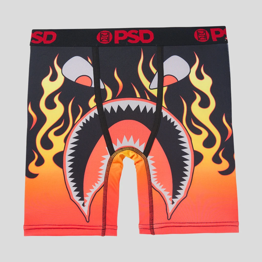 PSD Underwear Warface Flames - Youth 1 PSD Underwear Warface Flames - Youth