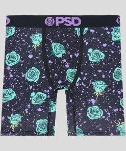 PSD Underwear Neon Rose Splat - Youth