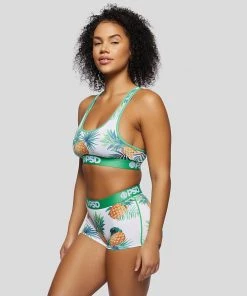 PSD Underwear Pineapple Palms Boy Short
