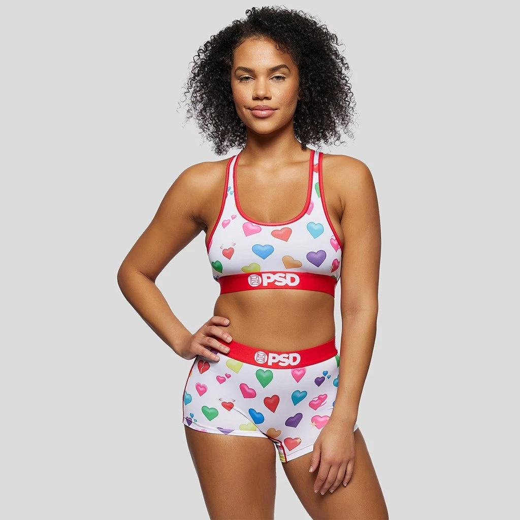 PSD Underwear Heart Emojis Boy Short PSD Underwear Heart Emojis Boy Short