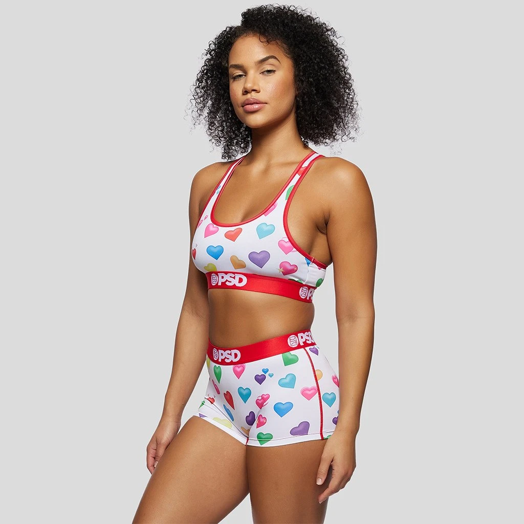 PSD Underwear Heart Emojis Boy Short PSD Underwear Heart Emojis Boy Short