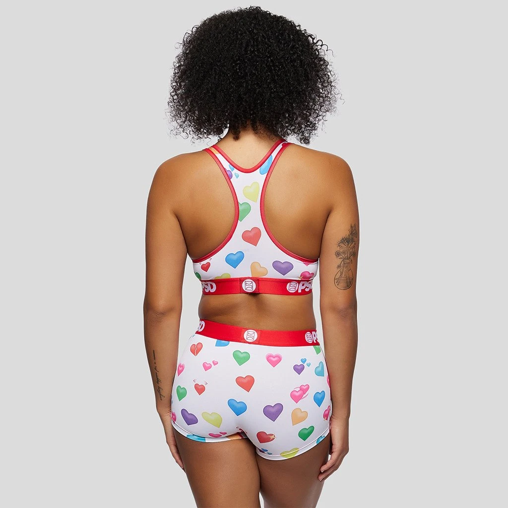 PSD Underwear Heart Emojis Boy Short PSD Underwear Heart Emojis Boy Short