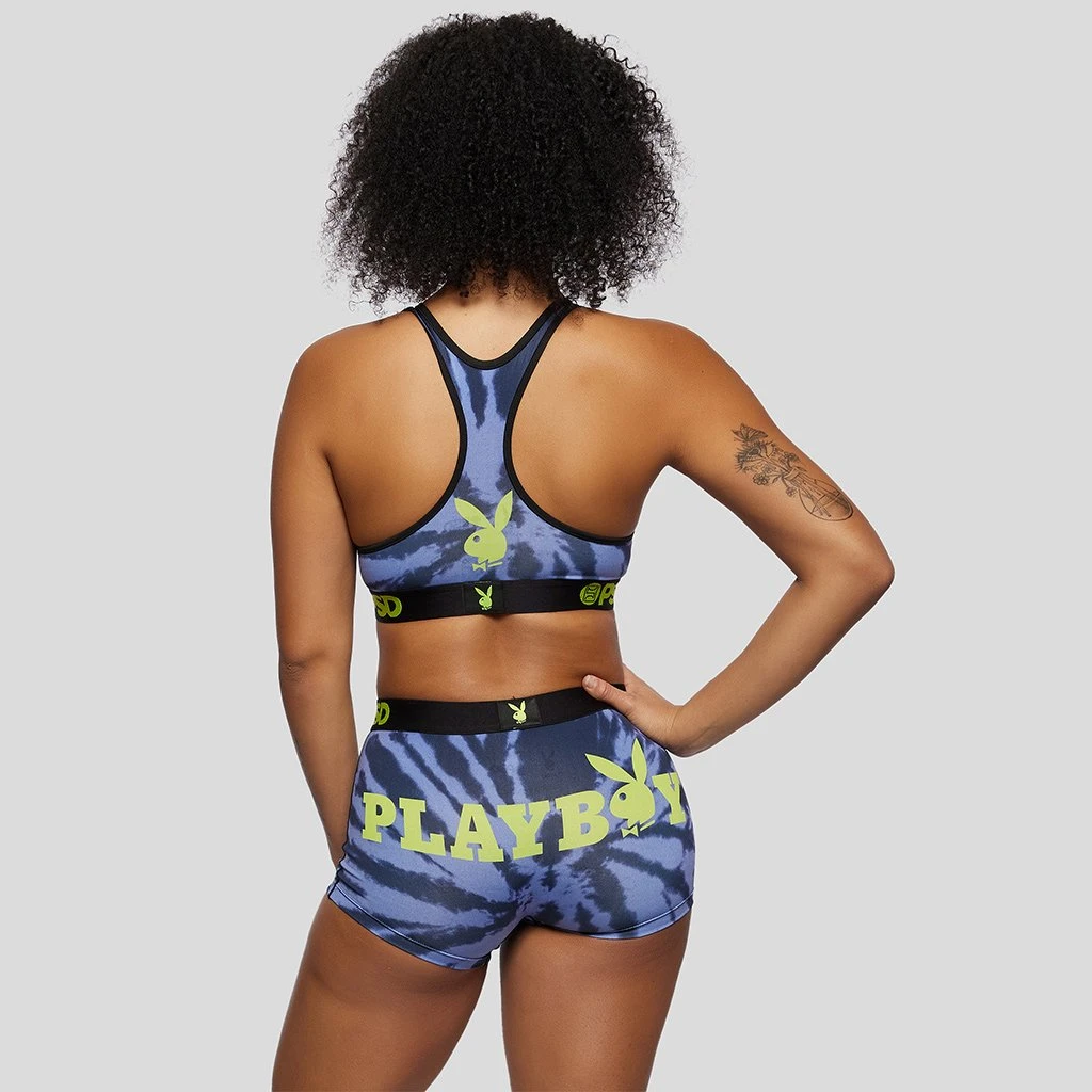 PSD Underwear Playboy - Tie Dye Logo Boy Short PSD Underwear Playboy - Tie Dye Logo Boy Short