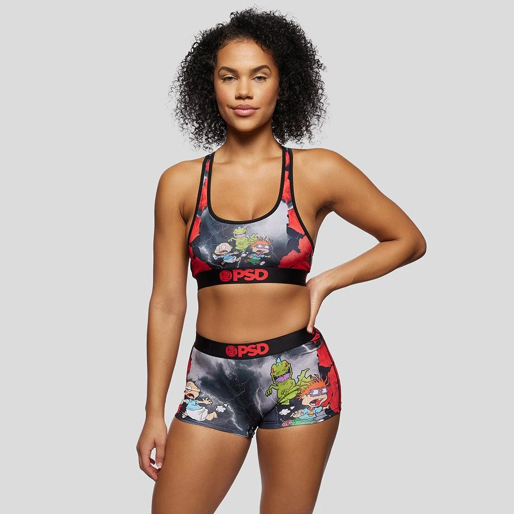 PSD Underwear Rugs N' Roses Boy Short 3 PSD Underwear Rugs N' Roses Boy Short