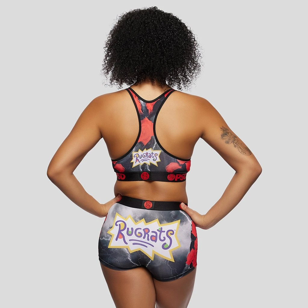 PSD Underwear Rugs N' Roses Boy Short 2 PSD Underwear Rugs N' Roses Boy Short