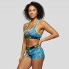 PSD Underwear Warface Neon Cats Blue Sports Bra