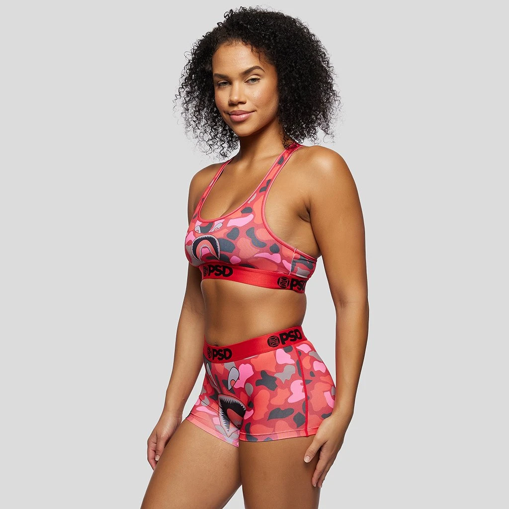 PSD Underwear Warface Red Punch Sports Bra PSD Underwear Warface Red Punch Sports Bra