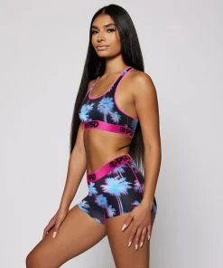 PSD Underwear Tyler Herro - Dark Palms Sports Bra 2 PSD Underwear Tyler Herro - Dark Palms Sports Bra