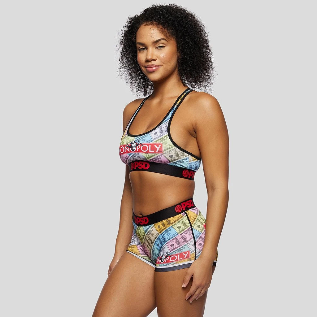 PSD Underwear Money Game Sports Bra PSD Underwear Money Game Sports Bra