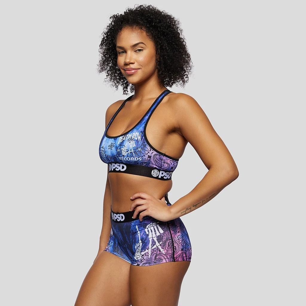 PSD Underwear Death Row - LA Tie Dye Sports Bra 2 PSD Underwear Death Row - LA Tie Dye Sports Bra