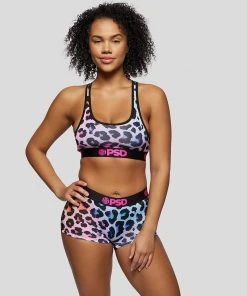 PSD Underwear Prisma Cheetah Sports Bra