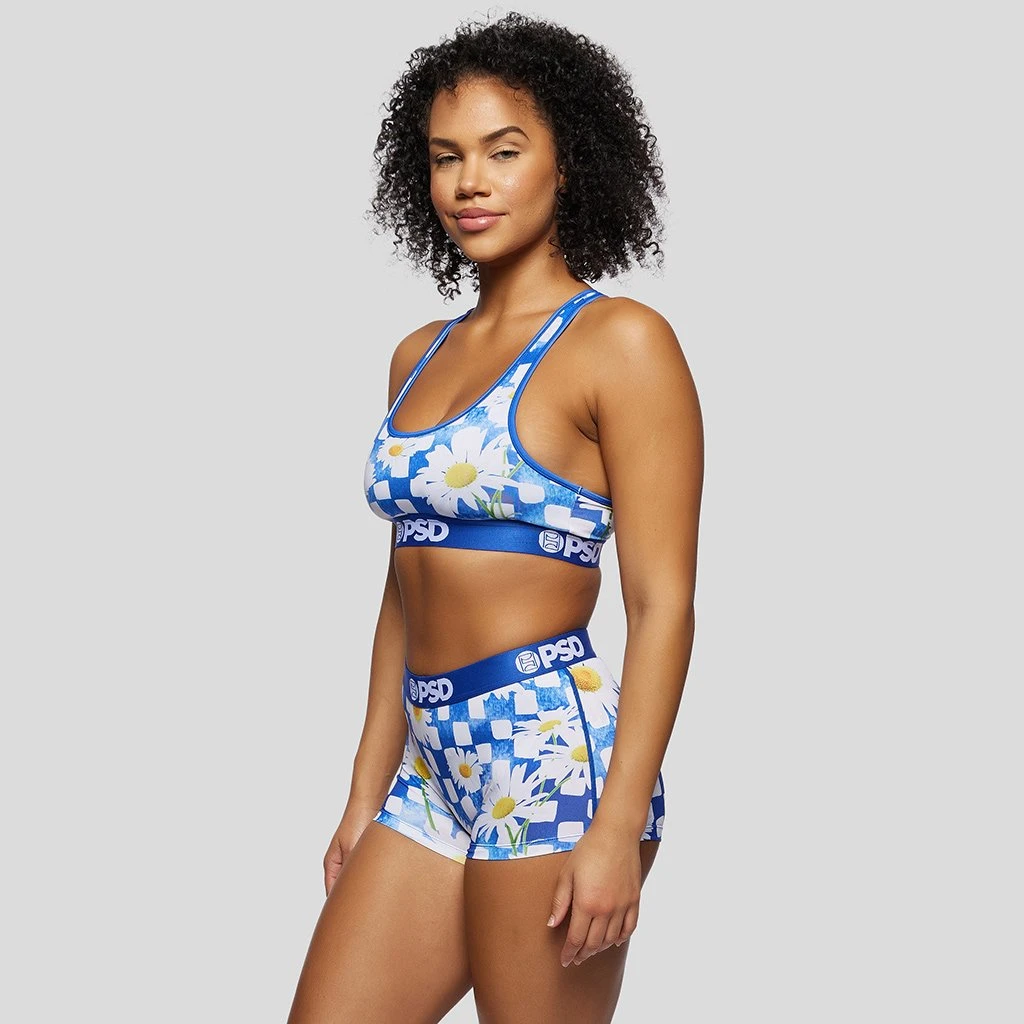 PSD Underwear Water Daisy Sports Bra PSD Underwear Water Daisy Sports Bra
