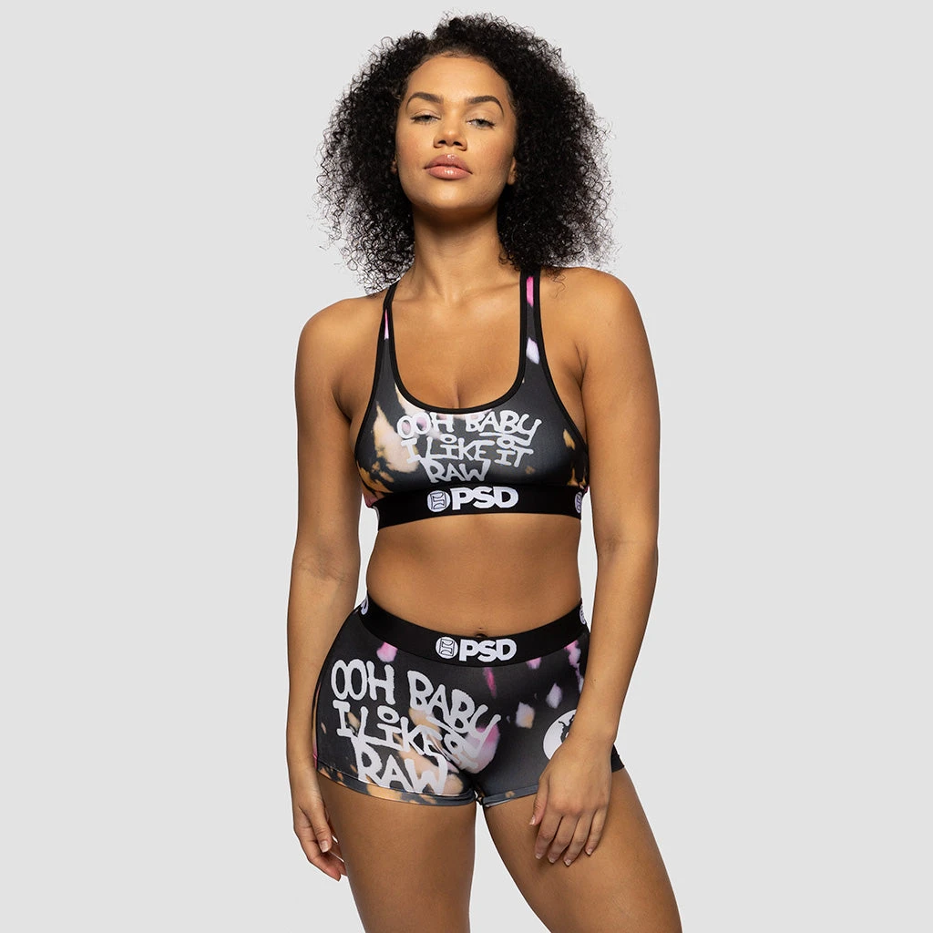 PSD Underwear OL' DIRTY BASTARD Ol Dirty Bastard - I Like It Raw Sports Bra PSD Underwear OL' DIRTY BASTARD Ol Dirty Bastard - I Like It Raw Sports Bra