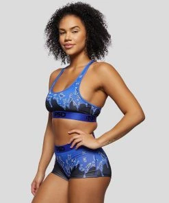 PSD Underwear Bandana Melt Blue Sports Bra