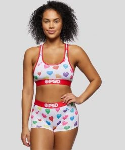 PSD Underwear Heart Emojis Sports Bra 5 PSD Underwear Heart Emojis Sports Bra