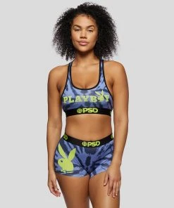 PSD Underwear Playboy - Tie Dye Logo Sports Bra