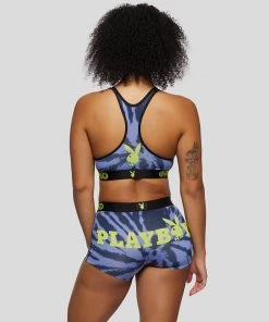 PSD Underwear Playboy - Tie Dye Logo Sports Bra
