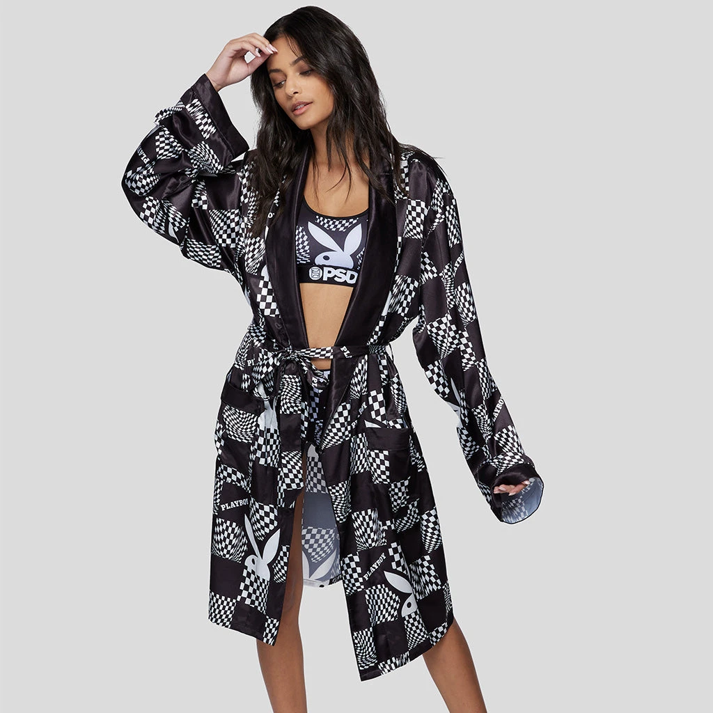 PSD Underwear Playboy - Warp Check Robe 2 PSD Underwear Playboy - Warp Check Robe