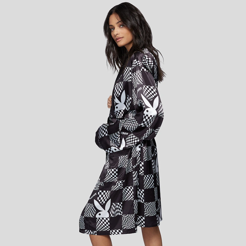 PSD Underwear Playboy - Warp Check Robe 4 PSD Underwear Playboy - Warp Check Robe