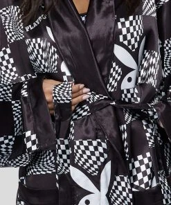 PSD Underwear Playboy - Warp Check Robe 10 PSD Underwear Playboy - Warp Check Robe