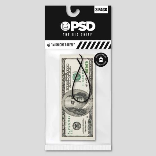 PSD Underwear 100 Bucks - Big Sniff Air Freshener 3-Pack ACCESSORIES