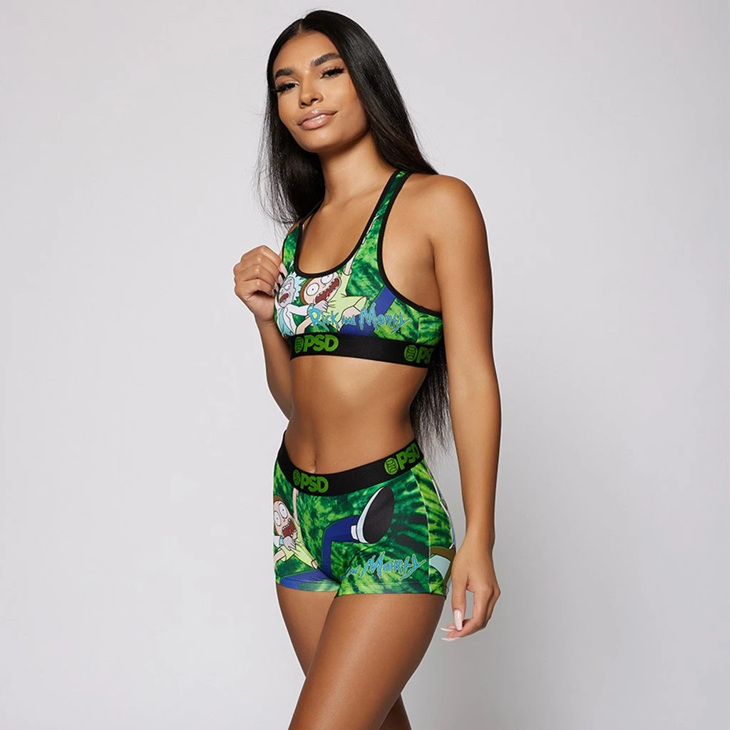 PSD Underwear Rick And Morty - Portal Dye Boy Short 3 PSD Underwear Rick And Morty - Portal Dye Boy Short