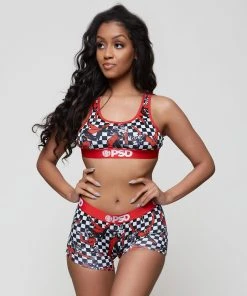 PSD Underwear DC - Checkered Quinn Sports Bra