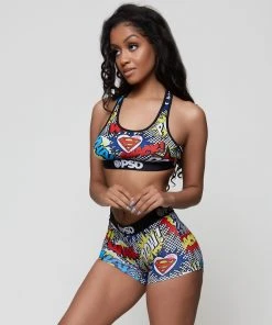 PSD Underwear DC - Scattered Word Sports Bra