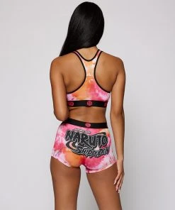 PSD Underwear Naruto - Light Tie Dye Line Work Sports Bra