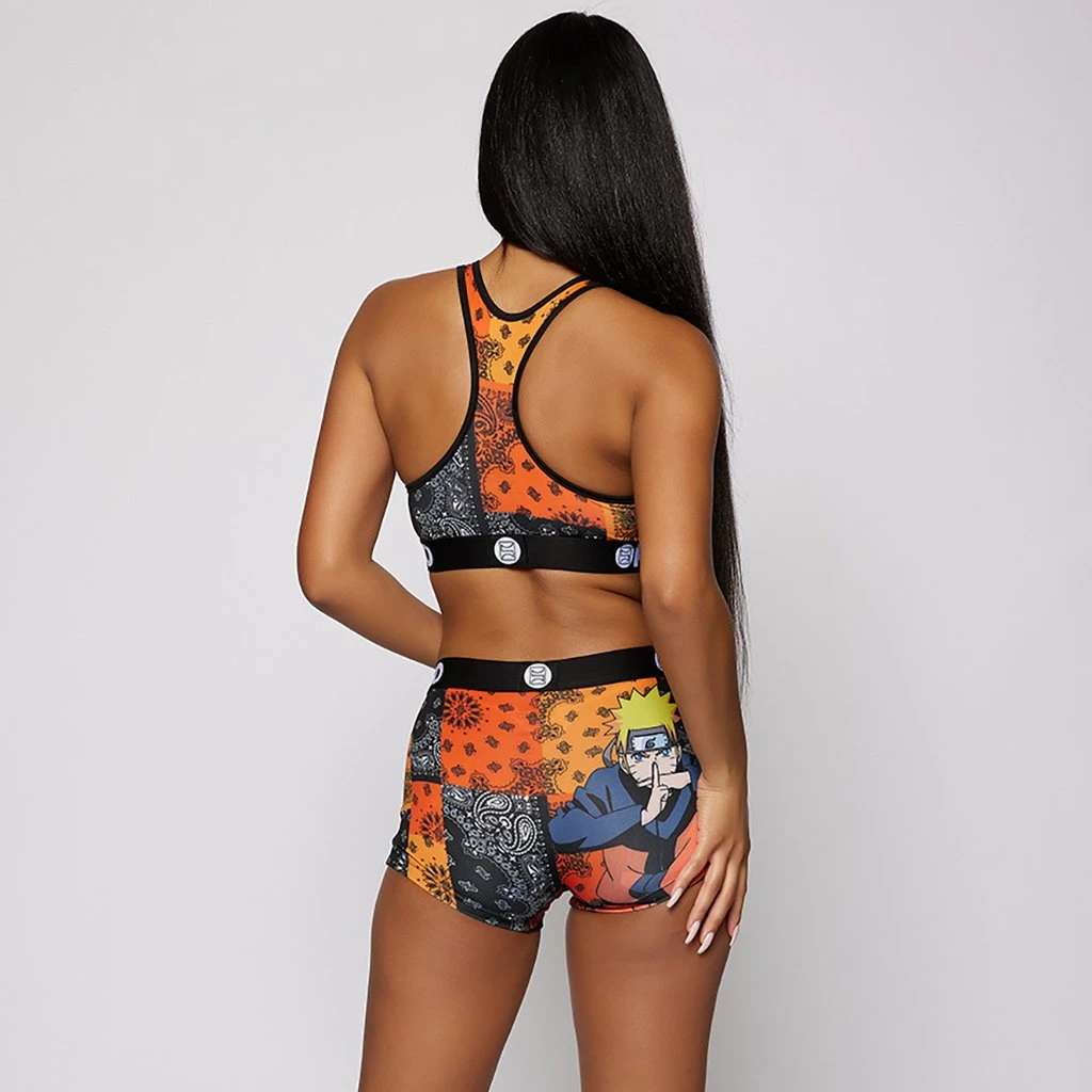 PSD Underwear Naruto - Patches Sports Bra 3 PSD Underwear Naruto - Patches Sports Bra
