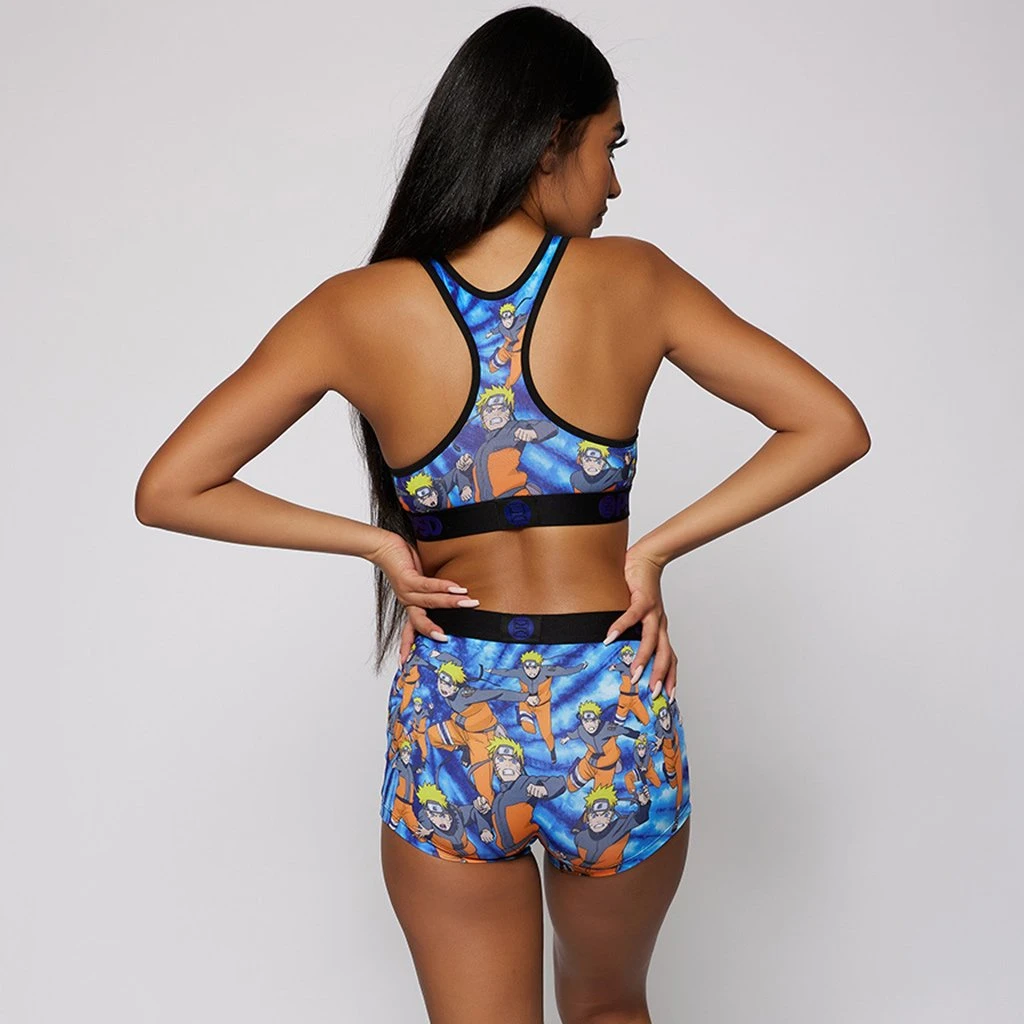 PSD Underwear Naruto - Tie Dye Clone Jutsu Sports Bra 3 PSD Underwear Naruto - Tie Dye Clone Jutsu Sports Bra