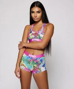 PSD Underwear RICK & MORTY Rick And Morty - Portal Trip Sports Bra