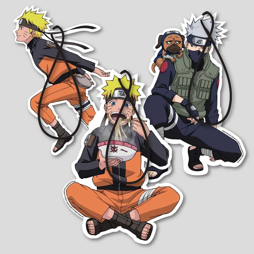 PSD Underwear Naruto Air Freshener 3-Pack 2 PSD Underwear Naruto Air Freshener 3-Pack
