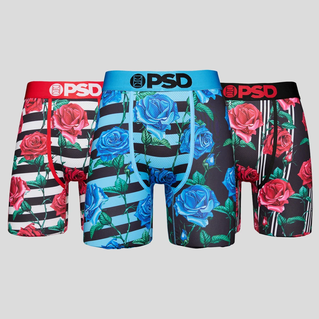 PSD Underwear Striped Rose 3-Pack 3 PACKS 1 PSD Underwear Striped Rose 3-Pack 3 PACKS
