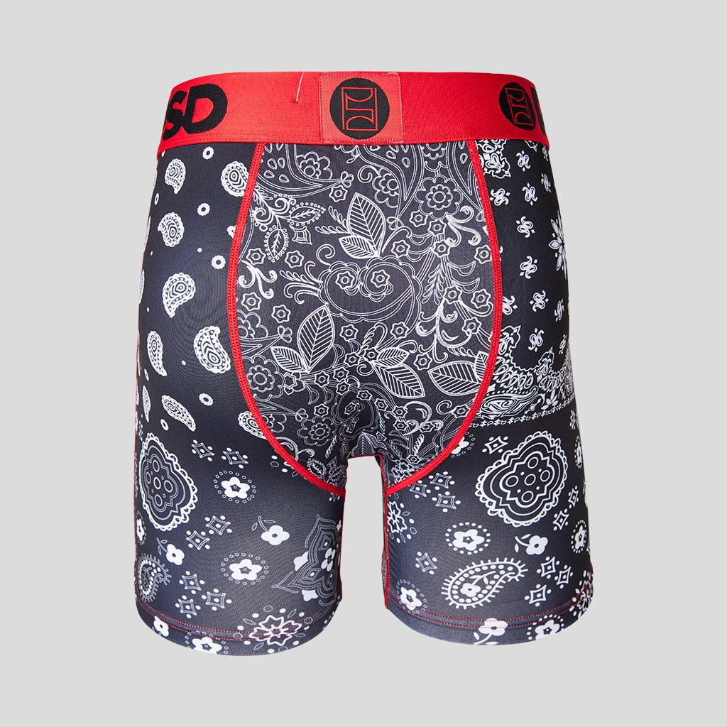 PSD Underwear Black Hype Bandana 5" Mid 4 PSD Underwear Black Hype Bandana 5" Mid
