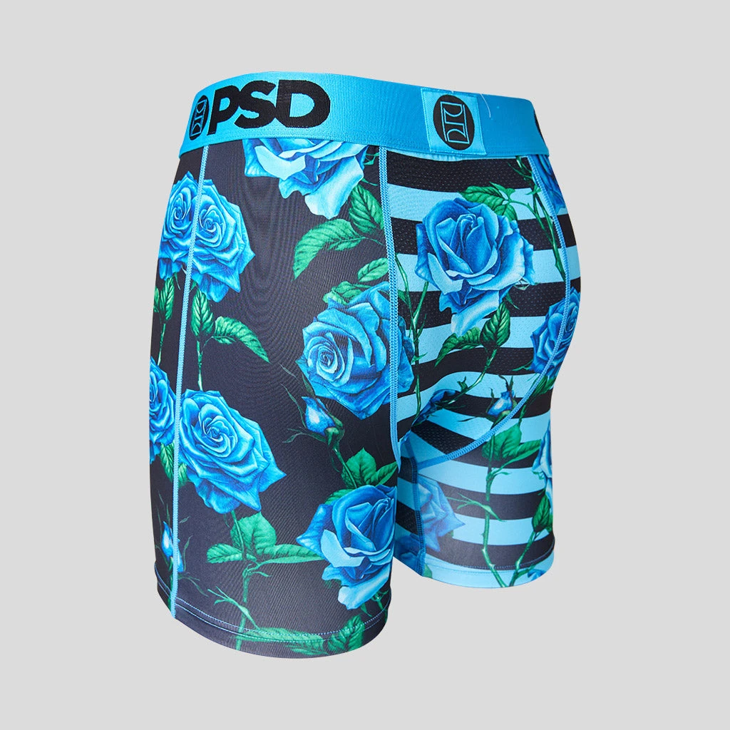 PSD Underwear Spliced Roses 5" Mid 5" MID LENGTH BRIEF 3 PSD Underwear Spliced Roses 5" Mid 5" MID LENGTH BRIEF