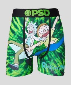 PSD Underwear R&M Dark Dye 5" Mid RICK & MORTY