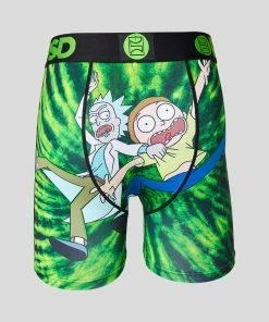PSD Underwear R&M Dark Dye 5" Mid RICK & MORTY 7 PSD Underwear R&M Dark Dye 5