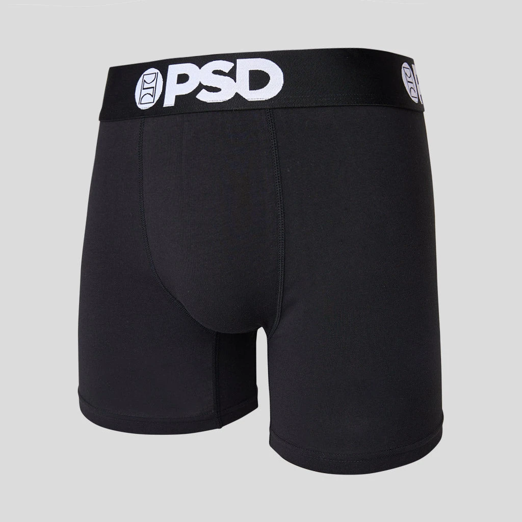 PSD Underwear Cotton 3-Pack 5" Mid - Black 3 PSD Underwear Cotton 3-Pack 5" Mid - Black