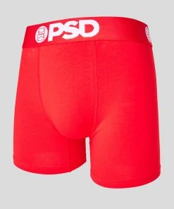 PSD Underwear CORE BASICS Cotton 3-Pack 5" Mid - Red/Grey/Black