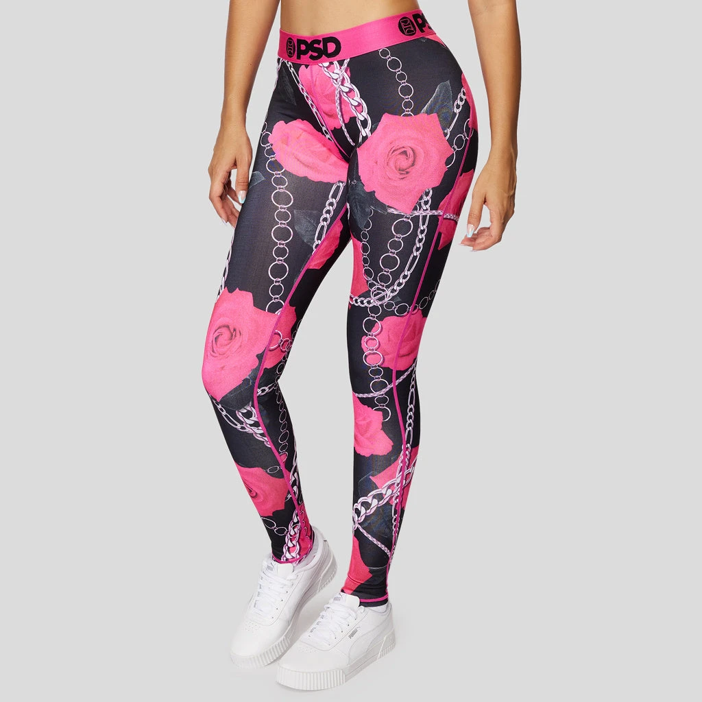 PSD Underwear Neon Pink Rose Legging LEGGINGS 2 PSD Underwear Neon Pink Rose Legging LEGGINGS