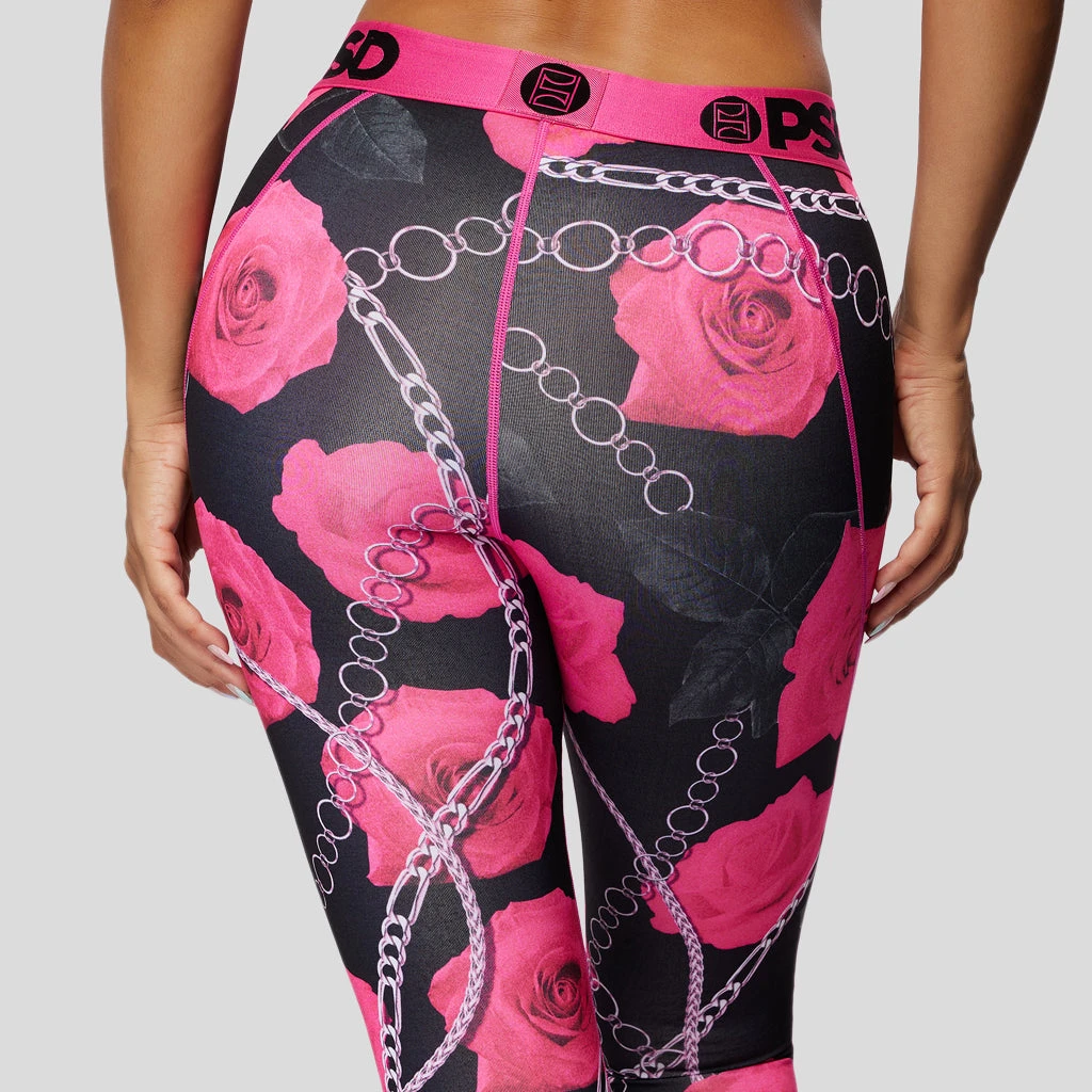 PSD Underwear Neon Pink Rose Legging LEGGINGS 5 PSD Underwear Neon Pink Rose Legging LEGGINGS
