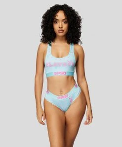 PSD Underwear Playboy - Bunny Y2K Teal Classic Cheeky