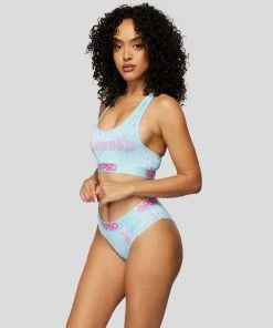 PSD Underwear Playboy - Bunny Y2K Teal Classic Cheeky