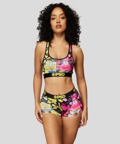 PSD Underwear Spongebob - Absorbent Camo Boy Short