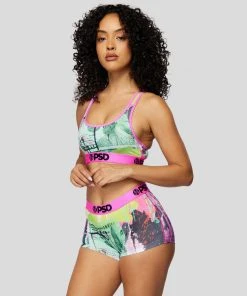 PSD Underwear Neon Pink Bill Boy Short